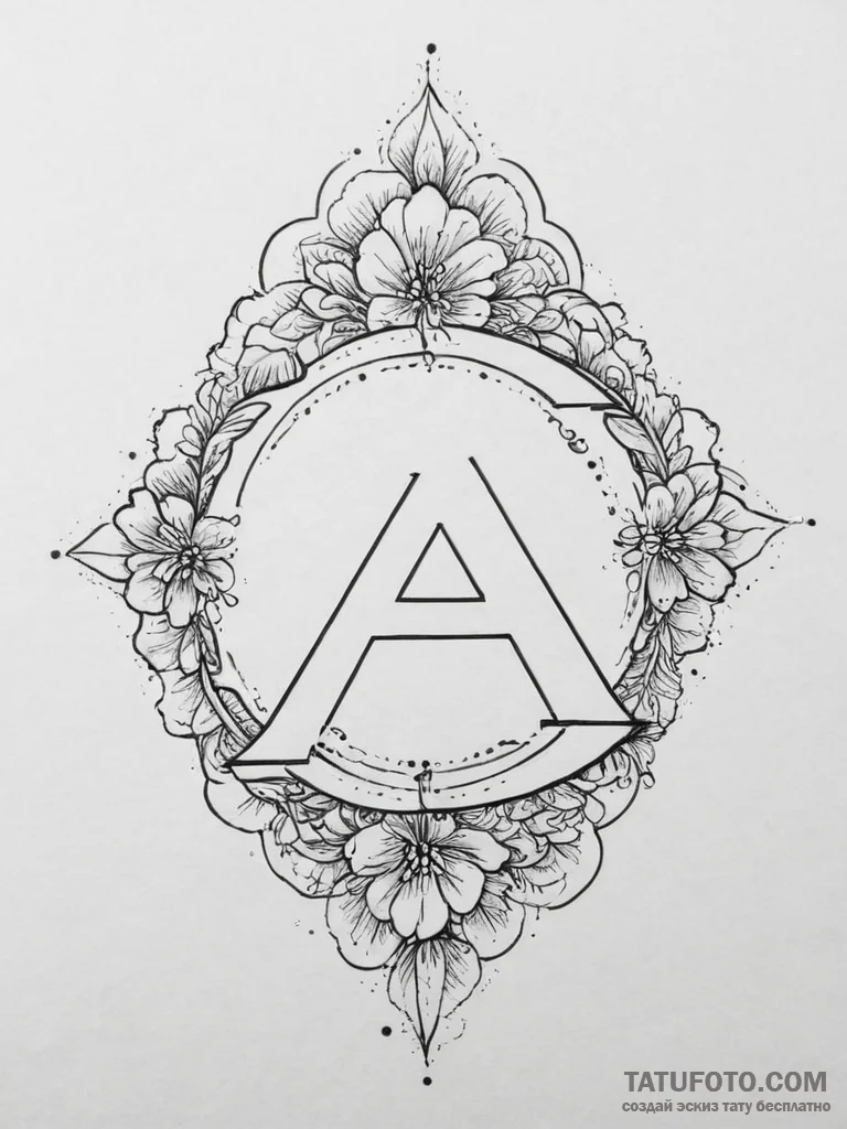 Tattoo sketch alpha - эскиз тату (№1755815315_0, 21.08.2025 22:28) — Tatufoto.com