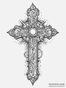 Tattoo sketch cosmic representation, ink illu... - эскиз тату (№1755816505_0, 21.08.2025 22:48) — Tatufoto.com