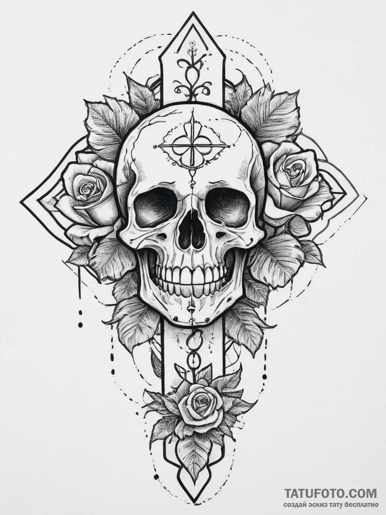 Tattoo sketch blessed representation, tattoo... - эскиз тату (№1755818295_0, 21.08.2025 23:18) — Tatufoto.com