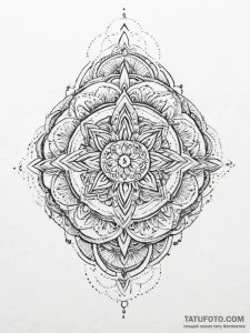 Tattoo sketch ocean, ink illustration for tat... - эскиз тату (№1755826935_0, 22.08.2025 01:42) — Tatufoto.com