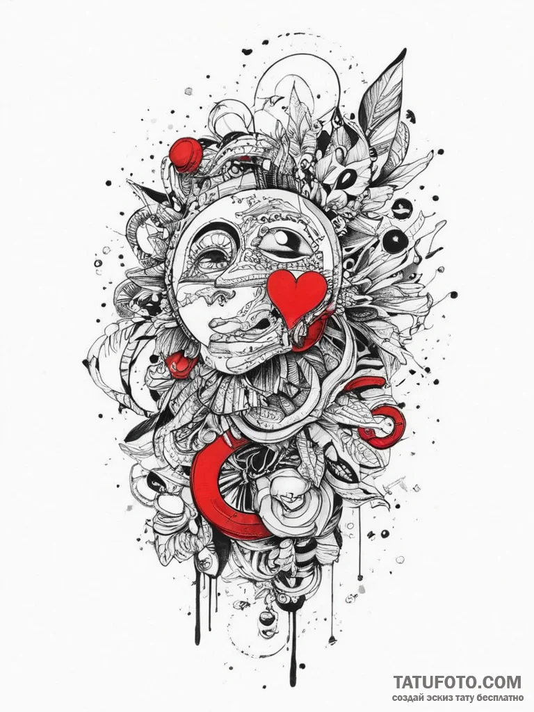 Tattoo sketch alpha, tattoo flash sheet desig... - эскиз тату (№1755830759_0, 22.08.2025 02:45) — Tatufoto.com