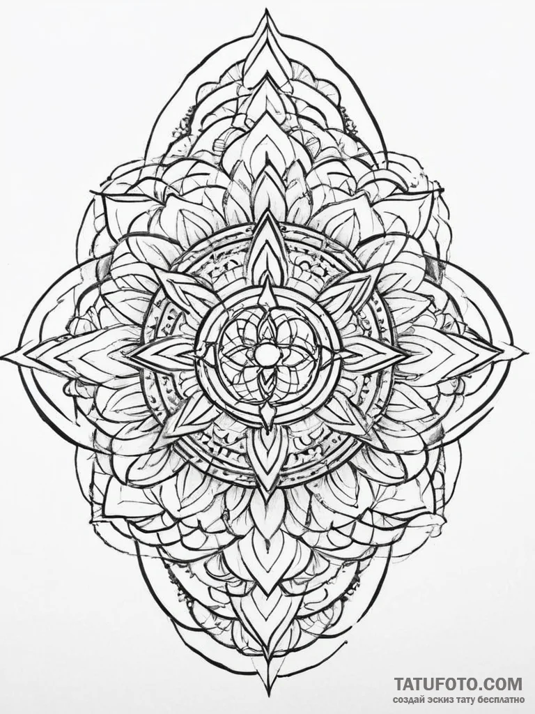 Tattoo sketch ambition, artistic tattoo sketc... - эскиз тату (№1755832368_0, 22.08.2025 03:12) — Tatufoto.com