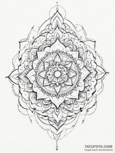 Tattoo sketch blessed realm, concept art for... - эскиз тату (№1755834594_0, 22.08.2025 03:49) — Tatufoto.com