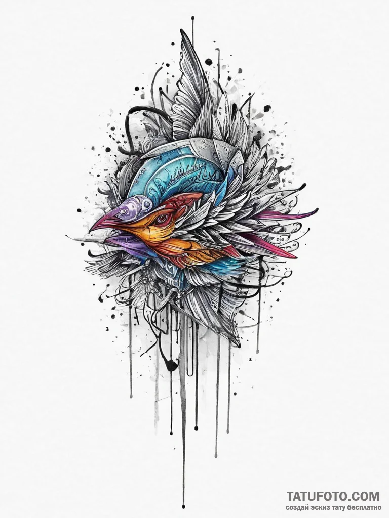 Tattoo sketch grayling, ink illustration for... - эскиз тату (№1755839152_0, 22.08.2025 05:05) — Tatufoto.com