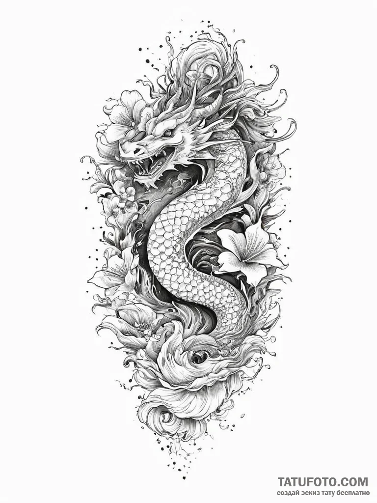 Tattoo sketch divine song, tattoo line art, d... - эскиз тату (№1755842687_0, 22.08.2025 06:04) — Tatufoto.com