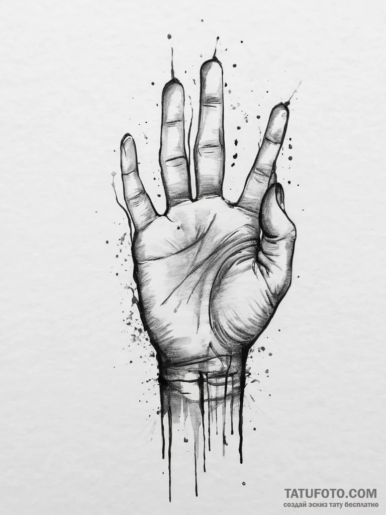 Tattoo sketch hands with a pen, tattoo line a... - эскиз тату (№1755843282_0, 22.08.2025 06:14) — Tatufoto.com
