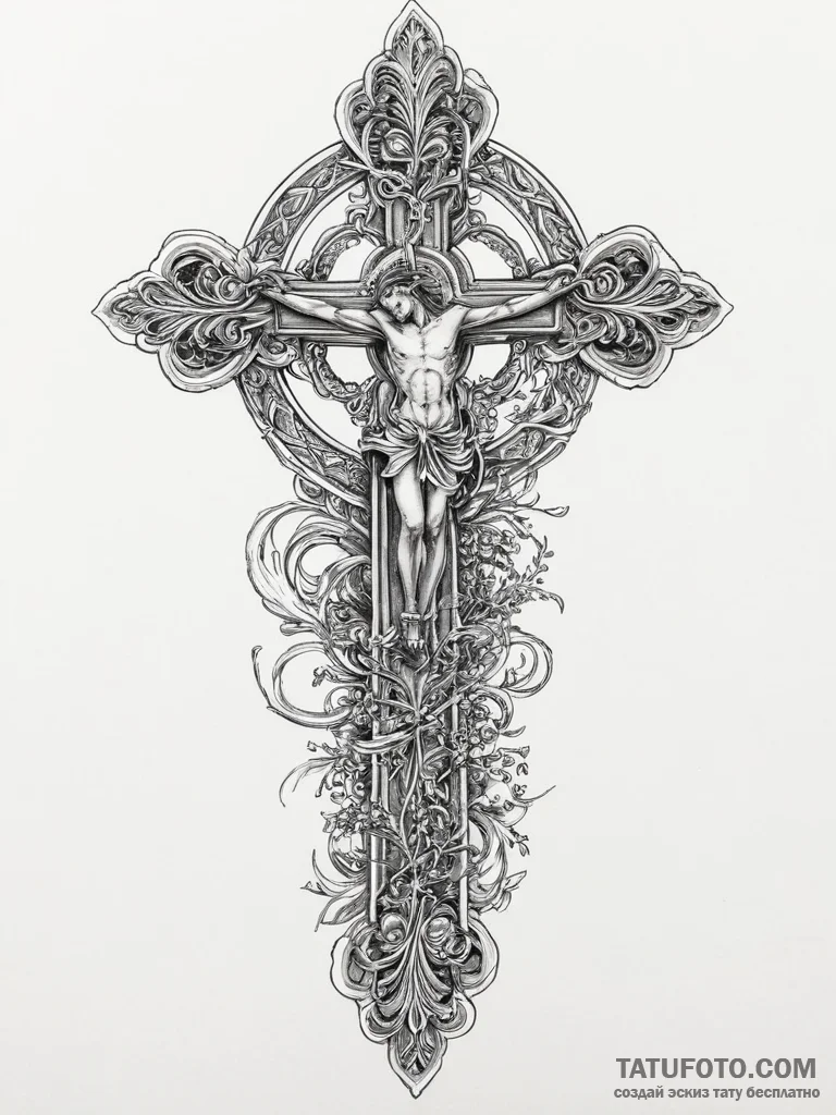 Tattoo sketch holy myth, tattoo sketch design... - эскиз тату (№1755846472_0, 22.08.2025 07:07) — Tatufoto.com
