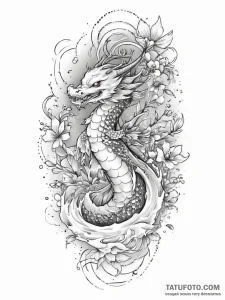 Tattoo sketch cosmic being, artistic tattoo s... - эскиз тату (№1755847280_0, 22.08.2025 07:21) — Tatufoto.com
