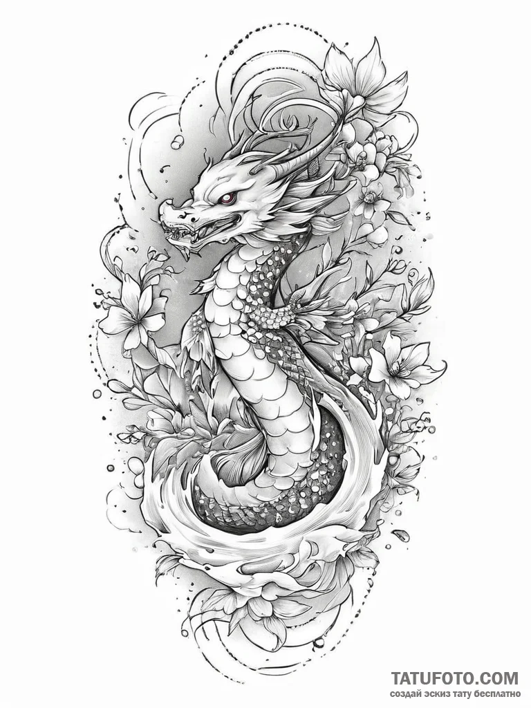 Tattoo sketch cosmic being, artistic tattoo s... - эскиз тату (№1755847280_0, 22.08.2025 07:21) — Tatufoto.com