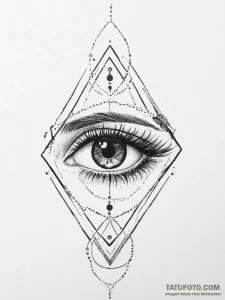 Tattoo sketch goddess eyes, tattoo line art,... - эскиз тату (№1755852295_0, 22.08.2025 08:44) — Tatufoto.com