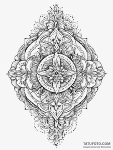 Tattoo sketch onyx, tattoo line art, neo trad... - эскиз тату (№1755853293_0, 22.08.2025 09:01) — Tatufoto.com