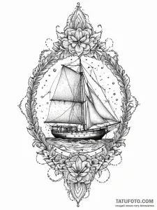 Tattoo sketch botia, ink illustration for tat... - эскиз тату (№1755854096_0, 22.08.2025 09:14) — Tatufoto.com