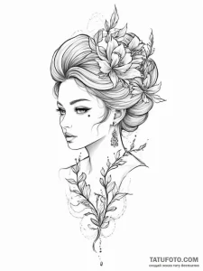Tattoo sketch ash - эскиз тату (№1755865327_0, 22.08.2025 12:22) — Tatufoto.com