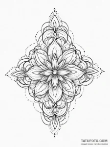 Tattoo sketch redbud flower, tattoo sketch de... - эскиз тату (№1755866909_0, 22.08.2025 12:48) — Tatufoto.com