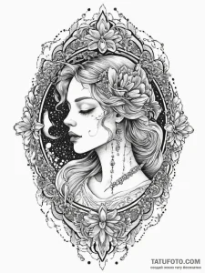 Tattoo sketch death, concept art for tattoo,... - эскиз тату (№1755867714_0, 22.08.2025 13:01) — Tatufoto.com