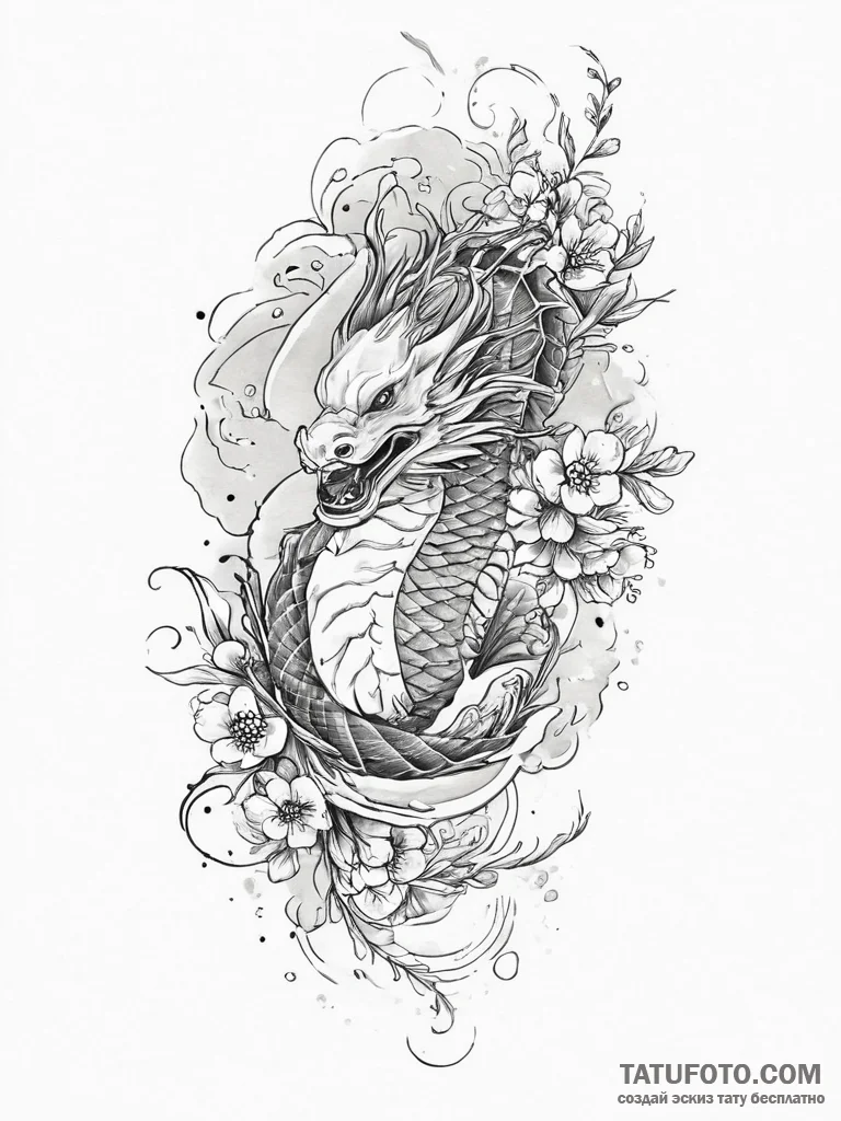 Tattoo sketch air, concept art for tattoo, se... - эскиз тату (№1755870549_0, 22.08.2025 13:49) — Tatufoto.com