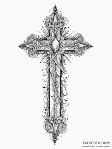 Tattoo sketch blessed creation, tattoo line a... - эскиз тату (№1755882414_0, 22.08.2025 17:06) — Tatufoto.com