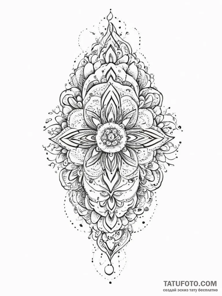 Tattoo sketch cosmic soil, concept art for ta... - эскиз тату (№1755884814_0, 22.08.2025 17:46) — Tatufoto.com