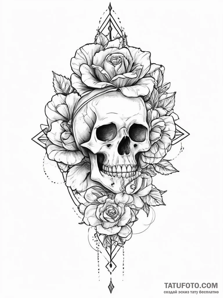 Tattoo sketch bronze, ink illustration for ta... - эскиз тату (№1755893877_0, 22.08.2025 20:17) — Tatufoto.com