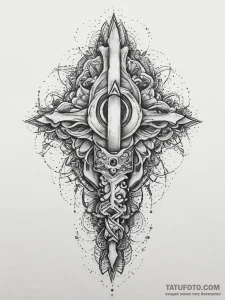 Tattoo sketch new school пистолет, tattoo ske... - эскиз тату (№1755899437_0, 22.08.2025 21:50) — Tatufoto.com