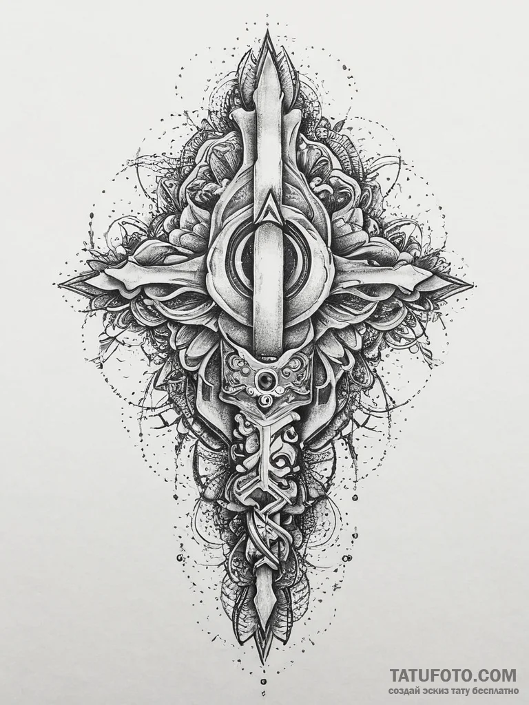 Tattoo sketch new school пистолет, tattoo ske... - эскиз тату (№1755899437_0, 22.08.2025 21:50) — Tatufoto.com