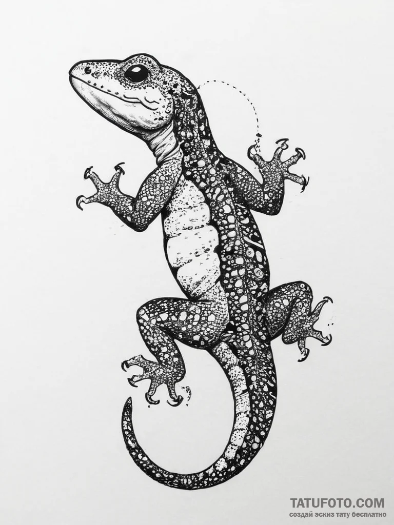 Tattoo sketch gila monster, tattoo sketch des... - эскиз тату (№1755903182_0, 22.08.2025 22:53) — Tatufoto.com