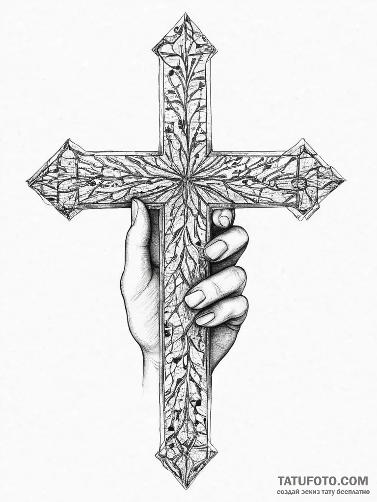 Tattoo sketch hands with a map, ink illustrat... - эскиз тату (№1755907143_0, 22.08.2025 23:59) — Tatufoto.com