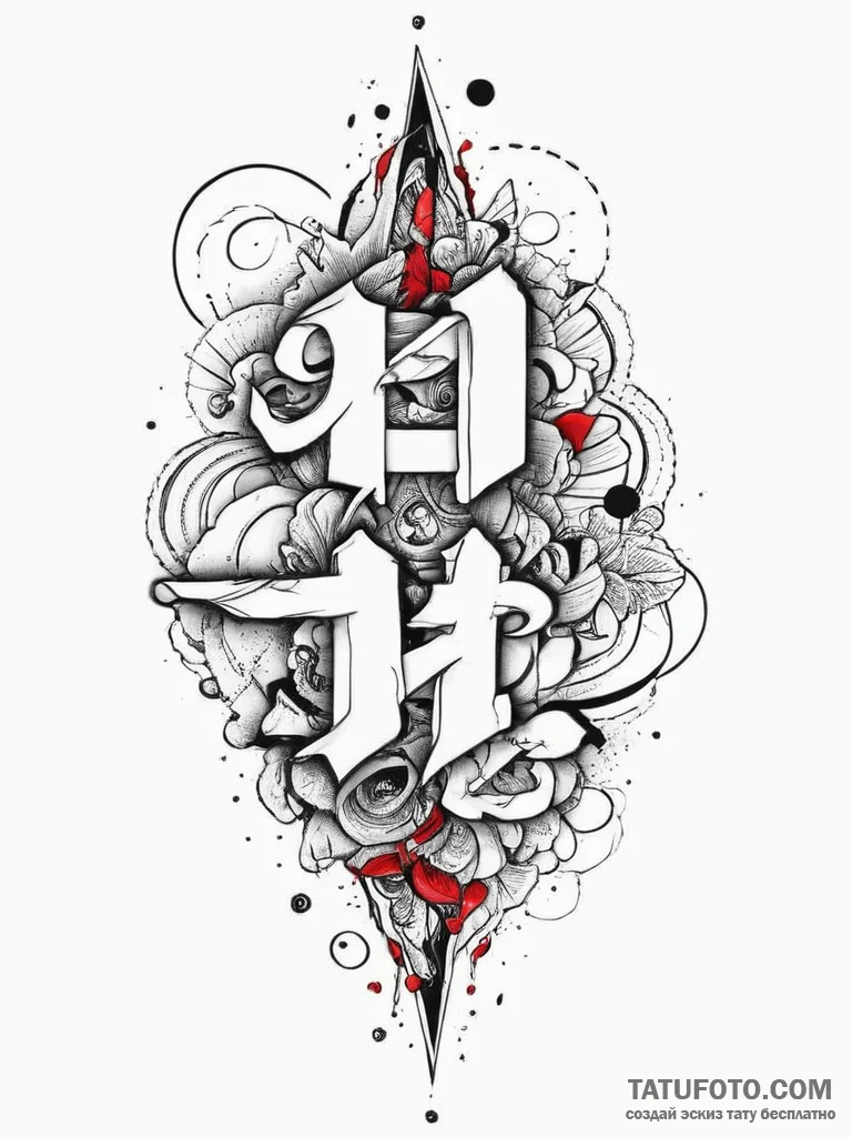 Tattoo sketch graffiti artist lettering, tatt... - эскиз тату (№1755913715_0, 23.08.2025 01:48) — Tatufoto.com