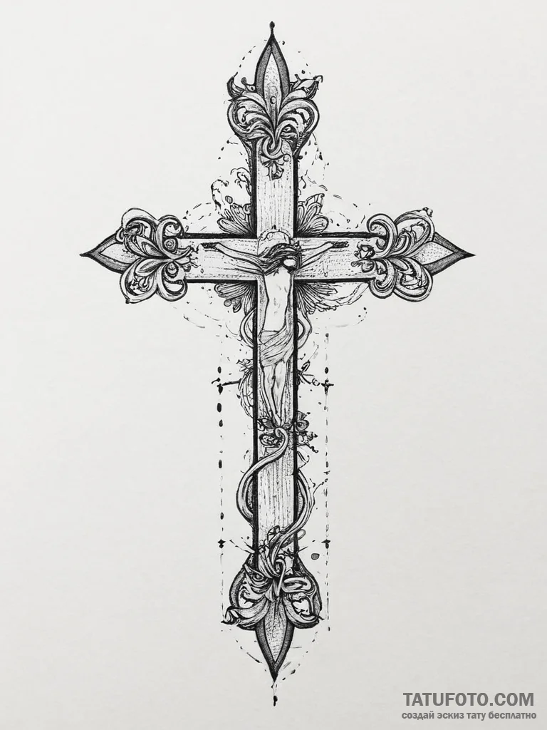 Tattoo sketch venus symbol, tattoo drawing ou... - эскиз тату (№1755914719_0, 23.08.2025 02:05) — Tatufoto.com