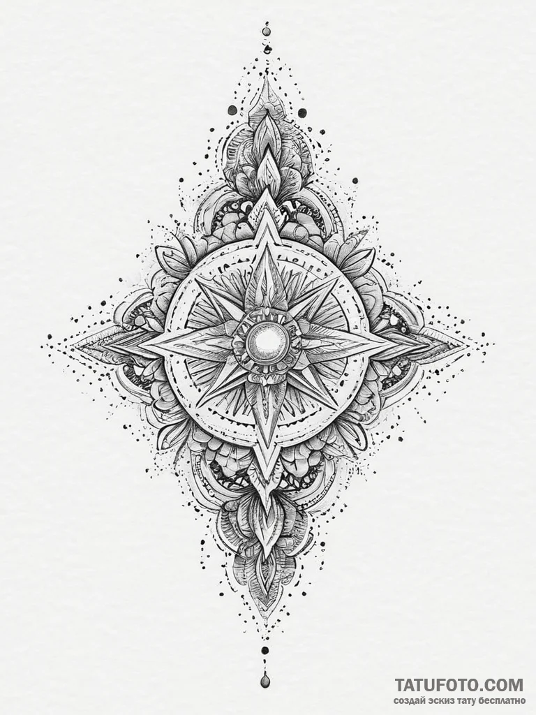 Tattoo sketch holy beginning, tattoo sketch d... - эскиз тату (№1755918847_0, 23.08.2025 03:14) — Tatufoto.com
