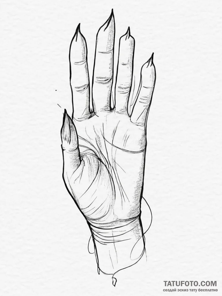 Tattoo sketch expression, tattoo sketch desig... - эскиз тату (№1755920443_0, 23.08.2025 03:40) — Tatufoto.com