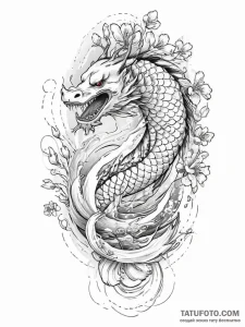 Tattoo sketch shell, artistic tattoo sketch,... - эскиз тату (№1755921828_0, 23.08.2025 04:03) — Tatufoto.com