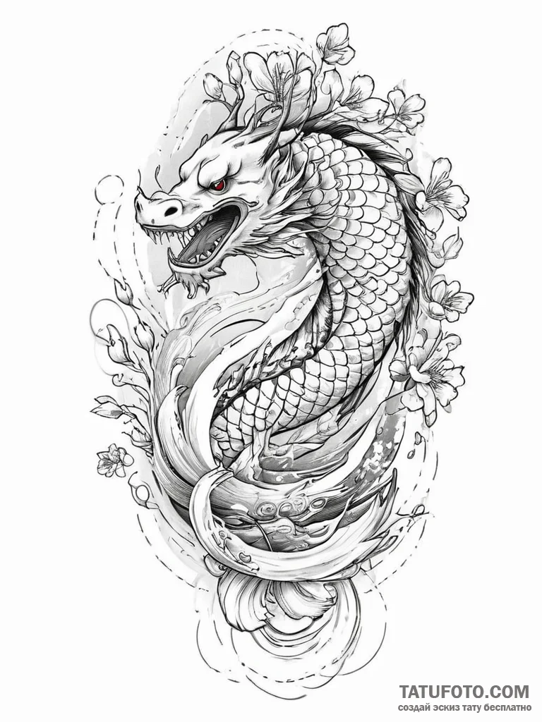 Tattoo sketch shell, artistic tattoo sketch,... - эскиз тату (№1755921828_0, 23.08.2025 04:03) — Tatufoto.com