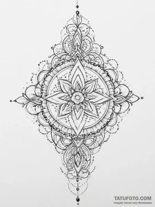 Tattoo sketch cosmic existence, concept art f... - эскиз тату (№1755926044_0, 23.08.2025 05:14) — Tatufoto.com