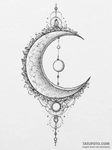 Tattoo sketch spiritual moon, artistic tattoo… — эскиз тату (№1755969210_0, 23.08.2025 17:13) — Tatufoto.com