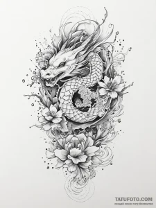 Tattoo sketch divine character, tattoo drawin… — эскиз тату (№1755970589_0, 23.08.2025 17:36) — Tatufoto.com