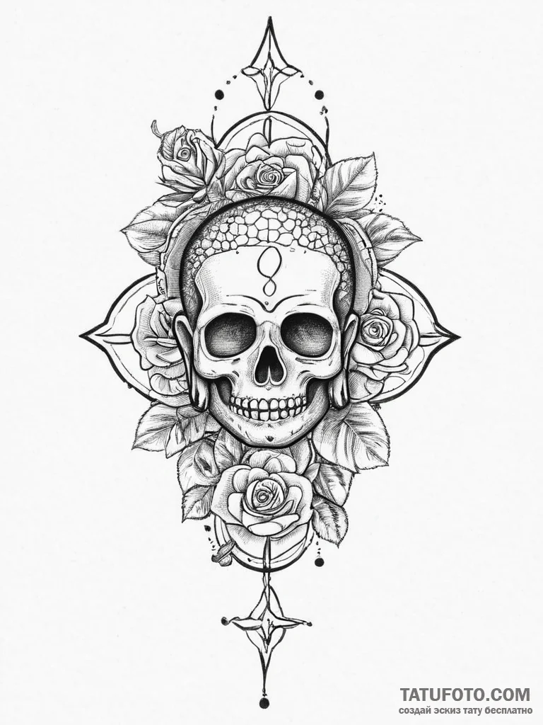 Tattoo sketch buddha's footprint, tattoo draw... - эскиз тату (№1755970986_0, 23.08.2025 17:43) — Tatufoto.com