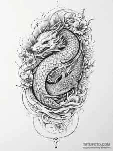 Tattoo sketch copy, ink illustration for tatt... - эскиз тату (№1755972951_0, 23.08.2025 18:15) — Tatufoto.com