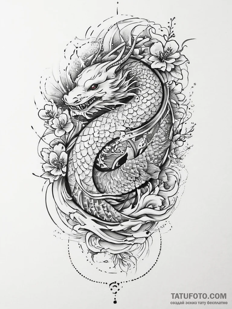 Tattoo sketch copy, ink illustration for tatt... - эскиз тату (№1755972951_0, 23.08.2025 18:15) — Tatufoto.com