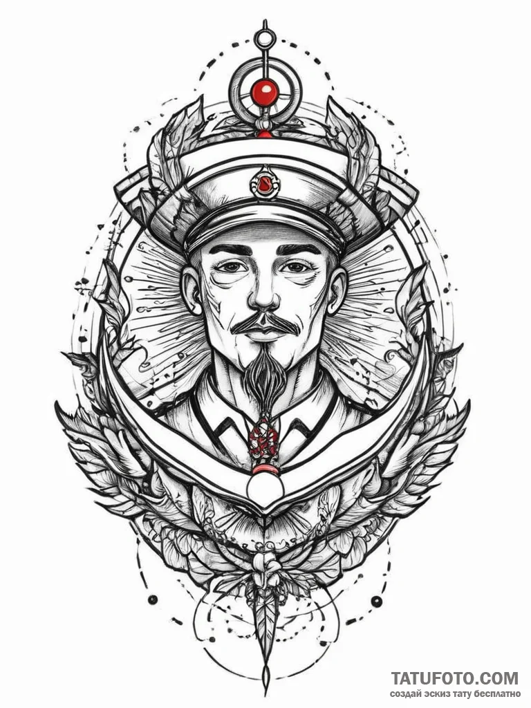 Additional prompts, concept art for tattoo, o... - эскиз тату (№1755974907_0, 23.08.2025 18:48) — Tatufoto.com