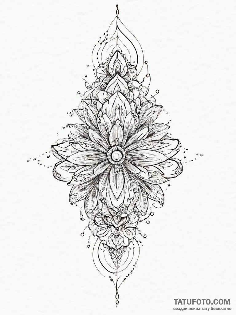 Tattoo sketch hidden, tattoo drawing outline,... - эскиз тату (№1755980885_0, 23.08.2025 20:28) — Tatufoto.com