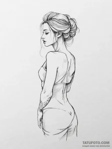 Tattoo sketch desire - эскиз тату (№1755994974_0, 24.08.2025 00:22) — Tatufoto.com