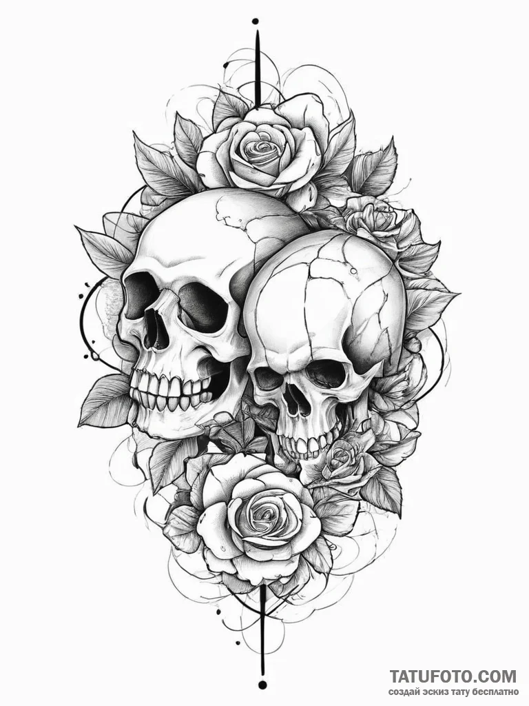 Tattoo sketch bond, concept art for tattoo, c... - эскиз тату (№1755995577_0, 24.08.2025 00:32) — Tatufoto.com
