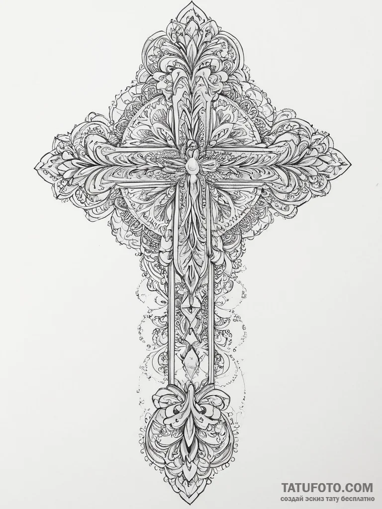 Tattoo sketch sacred representation, tattoo d... - эскиз тату (№1755995773_0, 24.08.2025 00:36) — Tatufoto.com