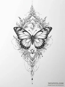 Tattoo sketch dream big - эскиз тату (№1755996373_0, 24.08.2025 00:46) — Tatufoto.com