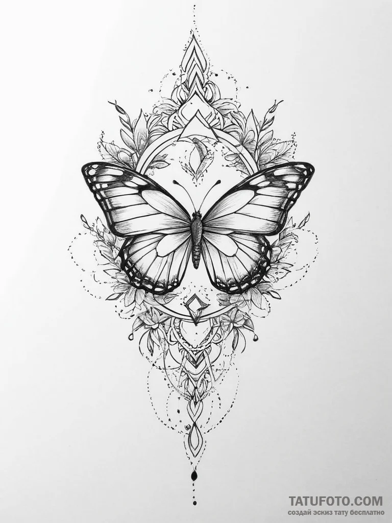 Tattoo sketch dream big - эскиз тату (№1755996373_0, 24.08.2025 00:46) — Tatufoto.com