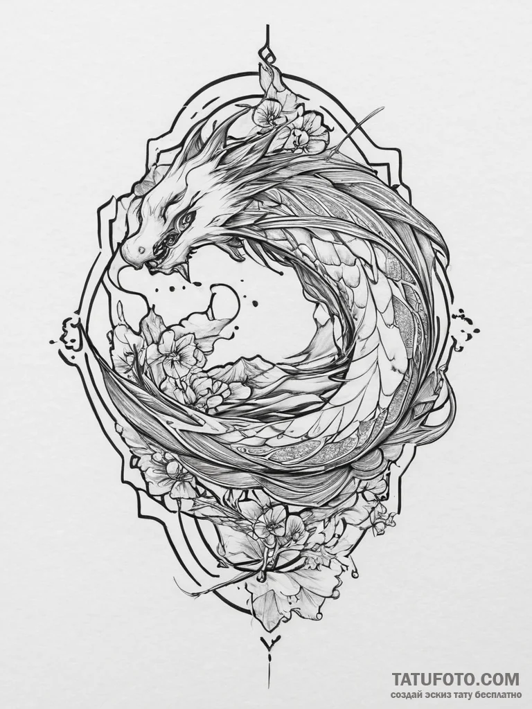 Tattoo sketch gothic летучая мышь, tattoo dra... - эскиз тату (№1755997561_0, 24.08.2025 01:06) — Tatufoto.com