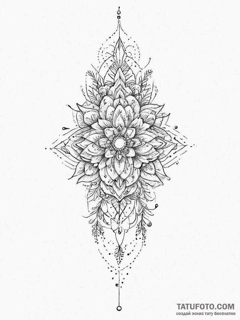 Tattoo sketch fine line tattoo - эскиз тату (№1755998153_0, 24.08.2025 01:15) — Tatufoto.com