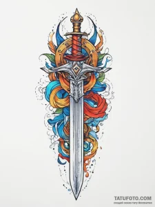 Tattoo sketch sword, tattoo sketch design, on... - эскиз тату (№1756000763_0, 24.08.2025 01:59) — Tatufoto.com