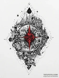 Tattoo sketch street, concept art for tattoo,... - эскиз тату (№1756005232_0, 24.08.2025 03:13) — Tatufoto.com